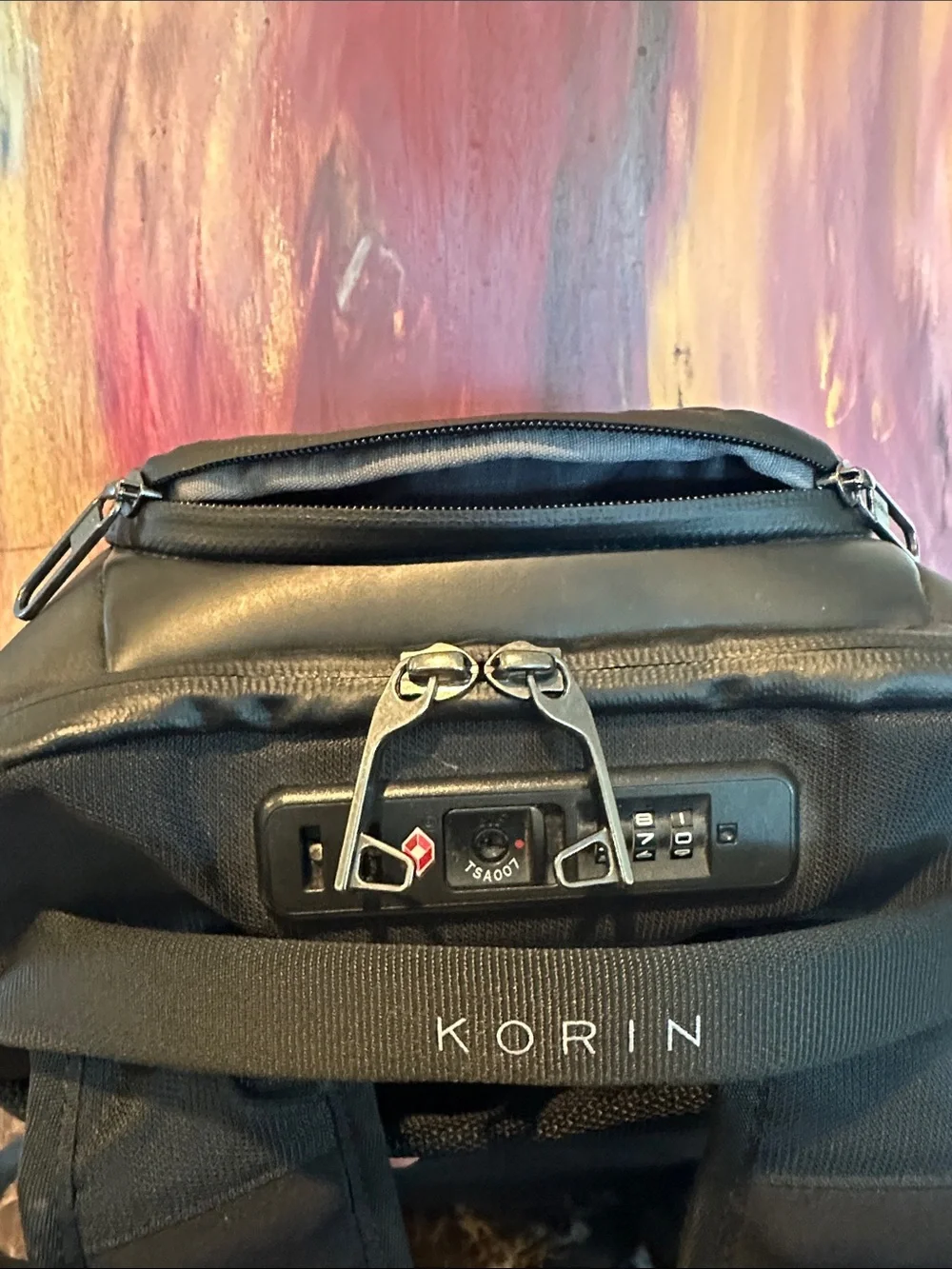 Korin Flappack Pro 16 Black Men's Backpack - Smooth Minimalist Carry